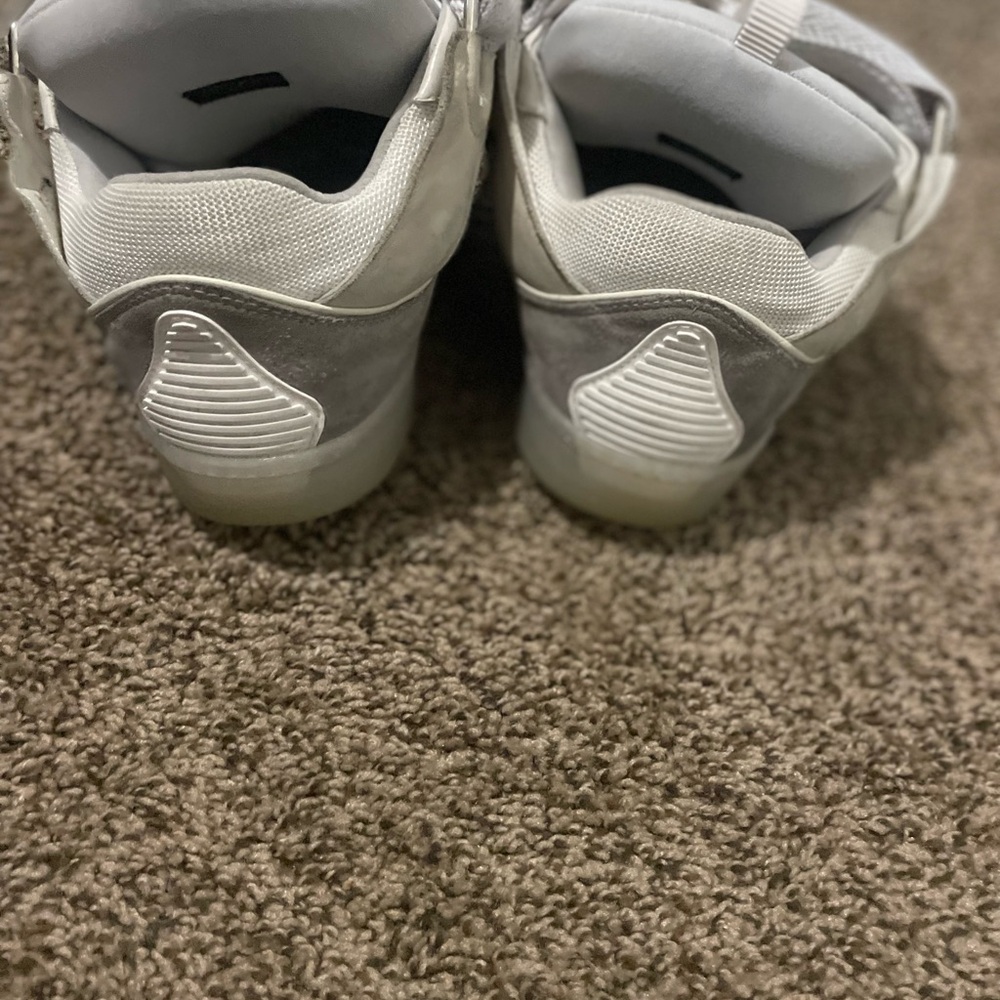 Lanvin Gray and White Sneakers Minimalist Design ion wan them cash me out